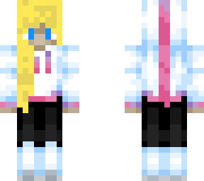 ellas normal skin/ blue axolotl hoodie
