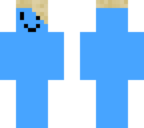 me in blue
