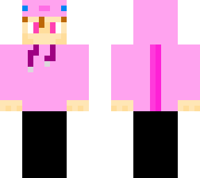 pink axolotl hoodie
