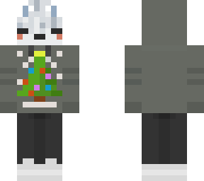 christmas snow fox