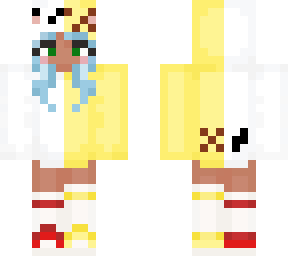 half n half pompom and pochacco. (jelly)