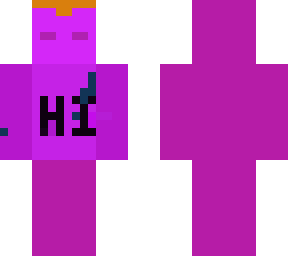 pink blob skin