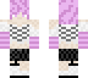 pink ribs girl classic