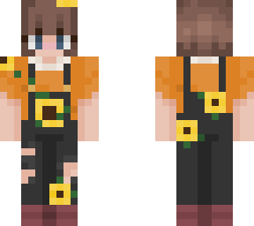 sunflower overalls redo