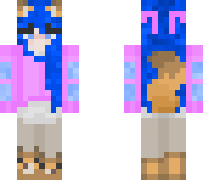 thefoxenthusiast fox girl but diffrent colors