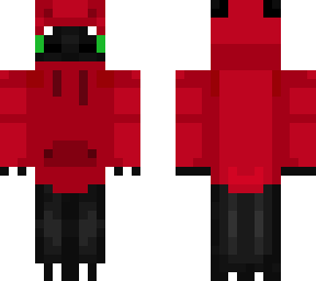 toothless red hoodie