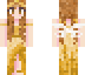 andrehada vestido dorado
