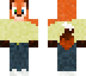 anthropomorphic fox