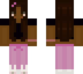 black girl pink pajamas