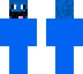 blue man