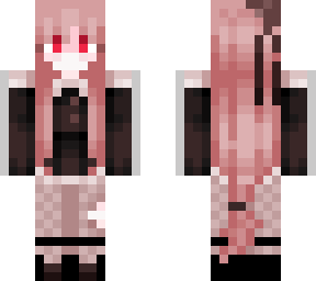 long hair pink pastel goth without mask reamke