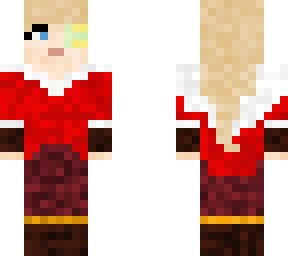 missguldburn in a christmas sweater