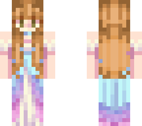 my skin...but with a pretty dress