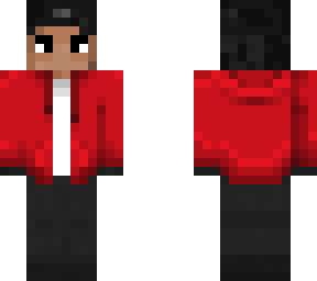 red zip-up hoodie w/ nike pro