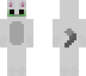 white cat with green eyes
