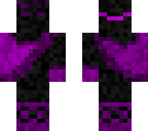 black and purple