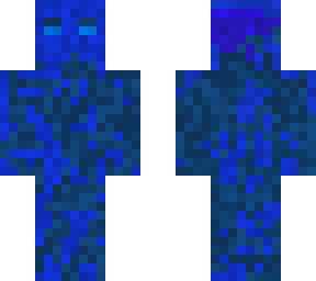 blue man