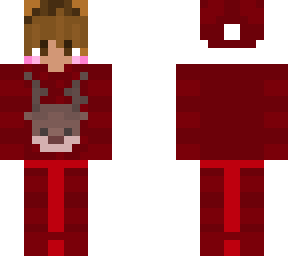 christmas boy raindeer light brown hair