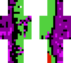 end corruption | Minecraft Skin