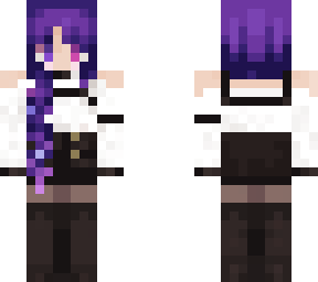 Front Braid combat fit | Minecraft Skin