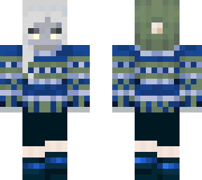 my skin (christmas edition) :d