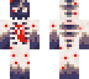 zombie with a skull mask