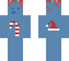 blue christmas zombie