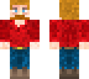 mullet & beard
