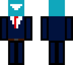 smoking blue guy