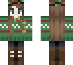 xmas sweater sage!