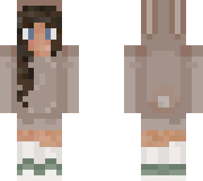 bunny girl with blue eyes
