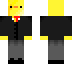 duck in a suit