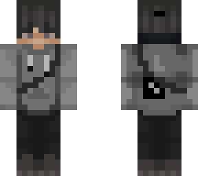 gray hoodie