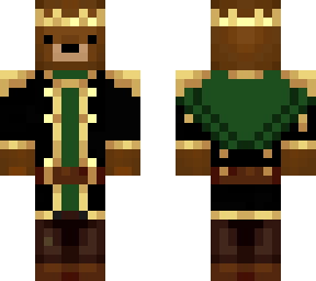 green bear king edited crown