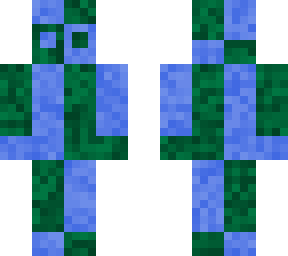 green blue
