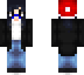 irl kim with a christmas hat (ponytail, 3px)
