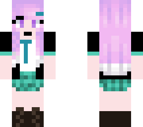 itzvioletkitty school uniform