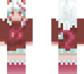 pretty pink cat girl