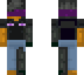 turning endermen (blindfold)