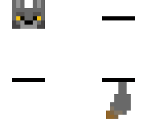 wolf mask and tail (you can edit the tail and mask if you don't like it)