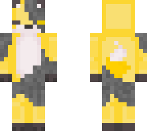 yellow fox and half robot    (model 1)