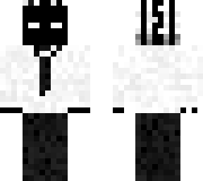 black and white
