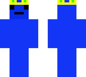 blue crown guy