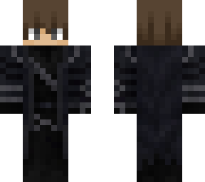 boy with death's cloak