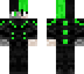 cyberpunk green and black