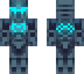 mecha man blue | dispatch