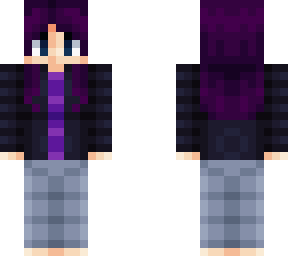 ~ me irl w. purple hair ~