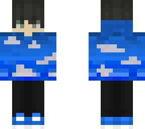 blue skin