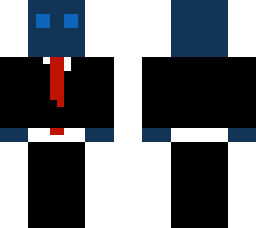 blueblob with a suit