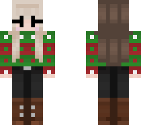 christmas sweater girl